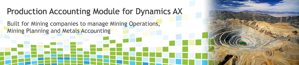 Production Accounting for Dyanmics AX
